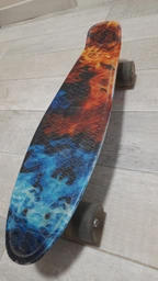 Скейт Penny Board "Fish" Fire and Ice. фото от покупателей 7