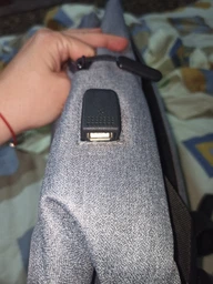 Рюкзак для ноутбука Oumantu 9003, городской портфель 15.6", размер 42х30х12 см Черный фото от покупателей 3