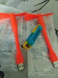 Портативный гибкий USB вентилятор Белый 16341059537 фото от покупателей 2