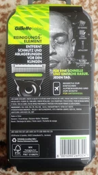 Станок для бритья мужской Gillette Labs BLACK AND GOLD edition с чистящим элементом дорожный футляр 5 лезвий 2 картриджа магнитная док-станция
