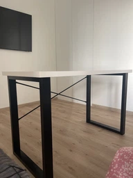 Письменный стол Ferrum-decor Драйв 750x1400x600 Черный металл ДСП Дуб Сонома 32 мм (DRA172) фото от покупателей 4