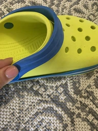 Крокси Crocs Kids Crocband Clog Tennis Ball Green J1-32.5-20.5 см 204537 фото від покупців 2