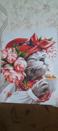 Картина по номерам "Кошка хозяйка" BrushMe 40х50см BS53241