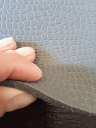 Килимок-підстилка для котів та собак водонепроникна EVAPUZZLE 60*40 см чорна фото від покупців 1