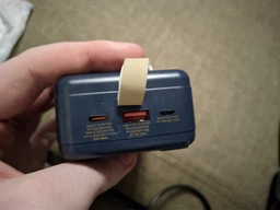 Павербанк Remax powerbank Noah RPP-506 22.5W, 30000 mAh PD+QC, синій фото від покупців 6