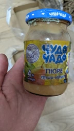 Упаковка пюре Чудо-Чадо Яблуко та груша без цукру з 4 місяців 170 г x 6 шт. (4820003688793) фото від покупців 1