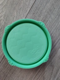 Миска-лабиринт для собак OutwardHound Fun Feeder Fun Feeder Tiny, 14 см, бирюзовая фото от покупателей 1