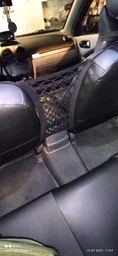 Сітка органайзер кишеня для авто між сидіннями та на спинку 30x25 см Чорний (40001) фото від покупців 14