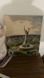 Картина за номерами патріотична Київ Батьківщина-мати 40*50 см Origami (LW3124) фото від покупців 1