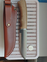 Туристичний Ніж з Нержавіючої Сталі з ножнами BK06 SSH BPS Knives - Ніж для риболовлі, мисливства, походів фото від покупців 10