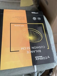 Балансувальна подушка-диск Cornix 33 см (сенсомоторна) масажна XR-0053 Grey фото від покупців 1