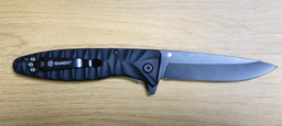 Нож складной Ganzo G620-G1 (длина: 205мм, лезвие: 88мм, черное),хаки фото от покупателей 4