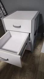 Тумба універсальна Ferrum-decor Вів'єн 2/1 50x41x40 чорний ДСП Дуб Сан-Маріно 16мм (XK00128) фото від покупців 2