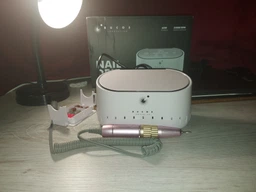 Фрезер для маникюра Bucos Nail Drill X3 PRO WHITE PEARL 65 Ватт, 35 000 об./мин. фото от покупателей 12