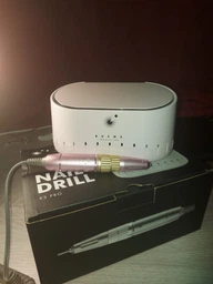 Фрезер для маникюра Bucos Nail Drill X3 PRO WHITE PEARL 65 Ватт, 35 000 об./мин. фото от покупателей 11