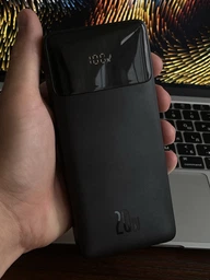 Портативна батарея Baseus Bipow Digital Display Power Bank 10000mAh 20W Overseas Edition PPBD050502&nbsp;White фото від покупців 12