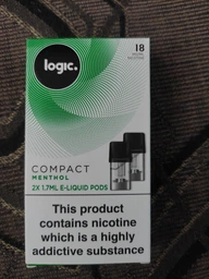Електронна сигарета Logic Compact Black (Лоджик Чорний) POD Система фото від покупців 3