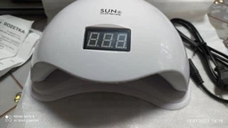 Лампа для маникюра UV+LED SUN 5 White (белая) питание от USB, 48 Вт фото от покупателей 16