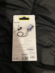 Кабель швидкого заряджання USB-Lightning+Type-C+MicroUSB Baseus Tungsten Gold 3-in-1 3.5А 1.5m, чорний фото від покупців 1