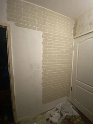 Багаторазовий трафарет під цеглу 920х490х3 мм фото від покупців 8