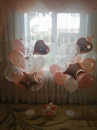 Воздушные шары "Pink Gold", набор - 14 шт., качественный материал