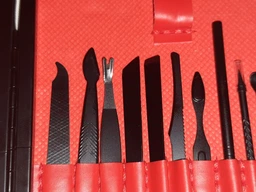 Манікюрний набір чоловічий Makeup Kit 18 предметів в футлярі фото від покупців 11