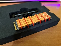 Радіатор для SSD AMPCOM NVMe Heatsink / Pure Copper фото від покупців 12