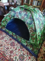 Палатка туристическая трехместная Yibo Huwai Tent 200 х 150 х 110 см для отдыха кемпинга (2015) Хаки