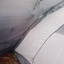 Двухслойная палатка 4-х местная туристическая Green Camp 1009 серая