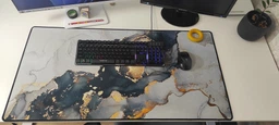 Игровая поверхность WorkPlaceShop TR МРАМОР И ЗОЛОТО 500х1000 мм фото от покупателей 17