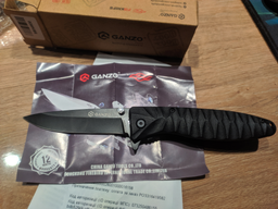 Кишеньковий ніж Ganzo G620b-1 Black-Black фото від покупців 5