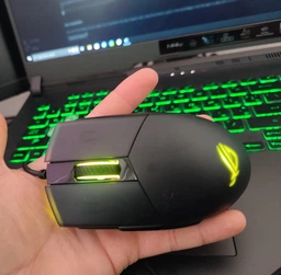 Мышь Asus ROG Strix Impact II USB Black (90MP01E0-B0UA00) фото от покупателей 3