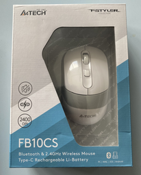Мышь A4Tech Fstyler FB10CS Wireless/Bluetooth Stone Black (4711421967594) фото от покупателей 5