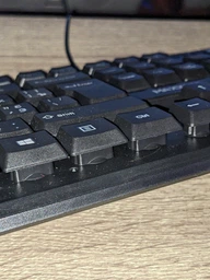 Клавиатура проводная Maxxter KBM-U01-UA USB Black фото от покупателей 1