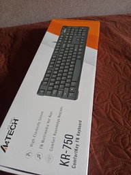 Клавиатура проводная A4Tech KR-750 USB (4711421805827) фото от покупателей 2