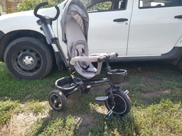 Дитячий триколісний велосипед KinderKraft Spinstep Platinum Grey (RSPST00GRY0000) фото від покупців 1