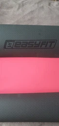Коврик для йоги и фитнеса EasyFit EF-1924E-MTB TPE+TC ECO-Friendly двухслойный каремат в чехле 183 х 61 х 0.6 см Мятный с черным (56002555)