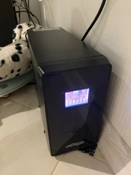 Блок безперебійного живлення EnerGenie EG-UPS-036 (LCD дисплей, USB порт, 3000VA, серія Pro, чорний колір) фото от покупателей 17