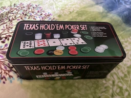 Игровой набор Покер на 200 фишек с номиналом в металлической коробке Poker Set фото от покупателей 1