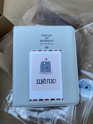 Фотоальбом голубой для Fujifilm Instax Mini на 64 фото Альбом для Mini (8, 9, 12, 11, 40, 50s, 70, 90, 25s, liplay, evo, link, share sp-1, sp-2, polaroid 300) фото от покупателей 6