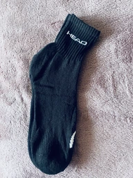 Носки Head SHORT CREW 3P UNISEX Черный 35-38 (701213457-200)