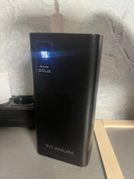 Повербанк зі швидкою зарядкою TITANUM TPB-728S-W 30000mAh 22.5W 4USB, Micro USB, Type-C White фото від покупців 6