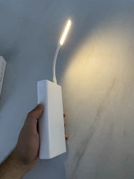 USB LED лампа CUKTECH (ZMI) LED 2 AL003 для ноутбука Power Bank портативна світлодіодна 5 режимів гнучка White фото від покупців 1
