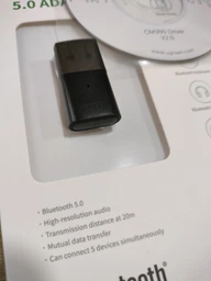 Bluetooth-адаптер UGREEN CM390 BT 5.0 Black (80889) фото от покупателей 2