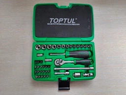Набір інструментів Toptul 1/4" + ключі 49од. (GCAI4901) фото від покупців 6