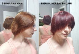 Натуральна фарба для волосся на основі хни Triuga Herbal Чорна 25 г (8908003544229) фото від покупців 5