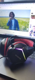 Навушники GamePro HS311 Чорні RGB фото від покупців 17