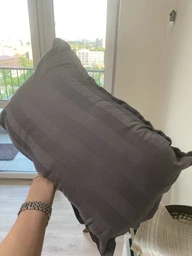 Наволочка MirSon Сатин Premium Жаккард Graphite 50х70 (2200001434936) фото от покупателей 1