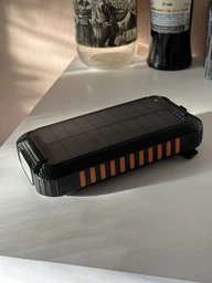 УМБ із сонячною панеллю VHG DN56 30000 mAh QC3.0+PD18W Portable Solar Charger Wireless, Black фото от покупателей 2