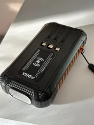 УМБ із сонячною панеллю VHG DN56 30000 mAh QC3.0+PD18W Portable Solar Charger Wireless, Black фото от покупателей 1